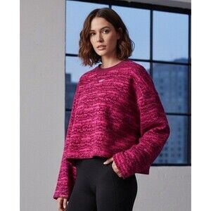 Reebok  Pink MYT Gorpcore Training Shirt Sweatshirt Fleece Size 2XL Cotton